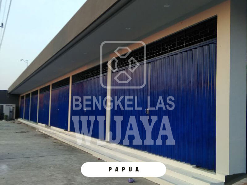 Pintu Harmonika Papua, Proteksi Bangunan dengan Harga Ekonomis