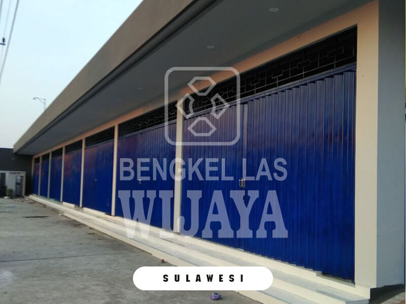 Pintu Harmonika Sulawesi, Perlindungan Bangunan Berkualitas dari Wijaya Harmonika